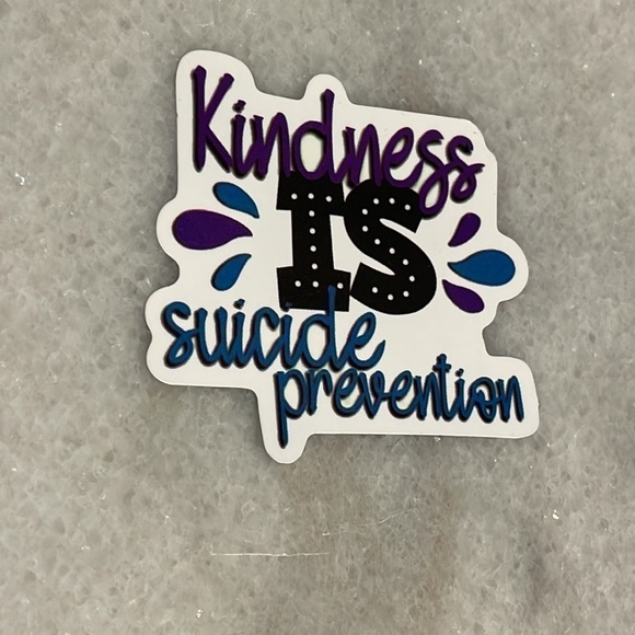 Encouraging Words stickers mental health positive word affirmations 5pcs NEW - Picture 2 of 8